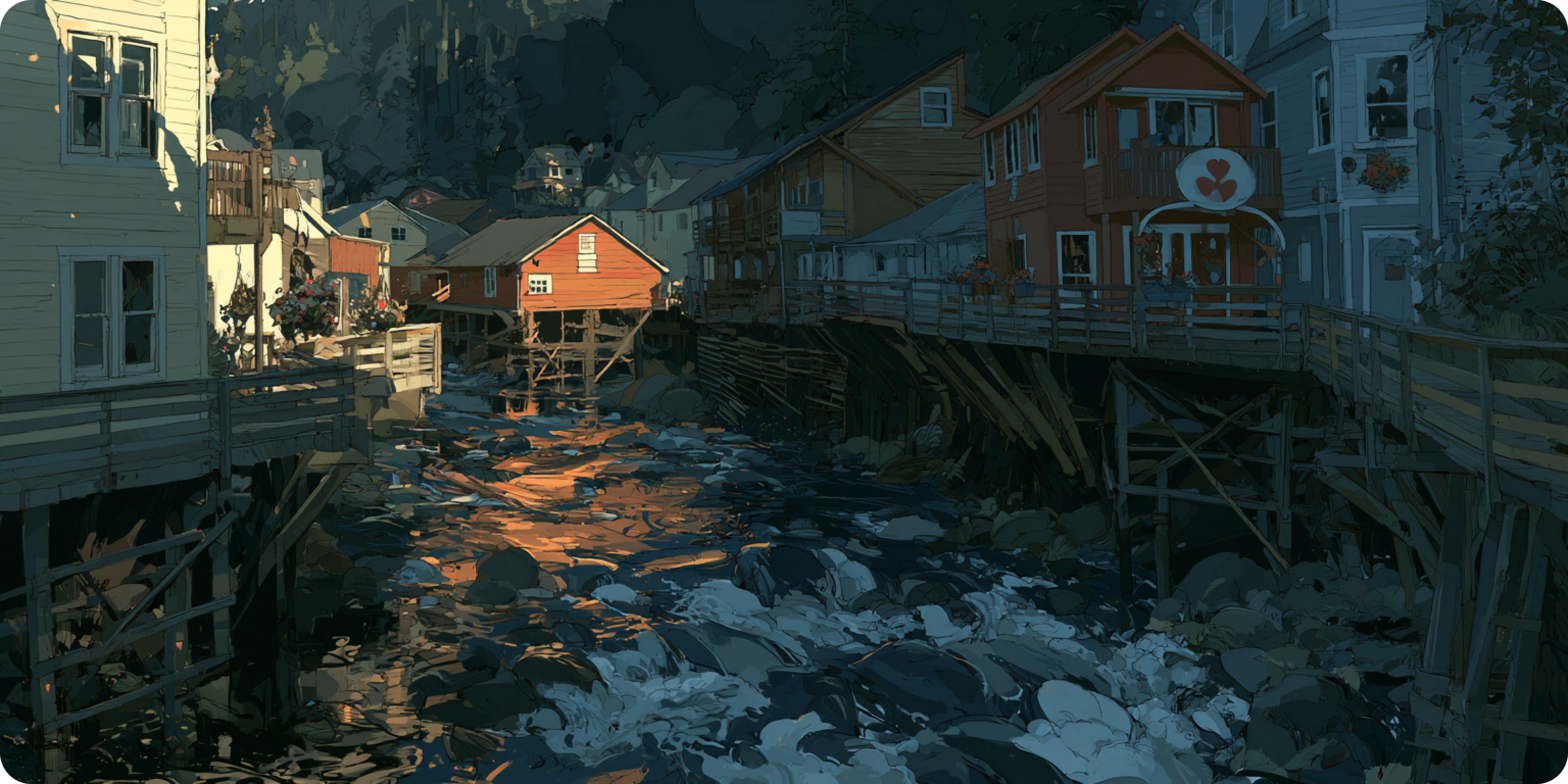 Creek Street Ketchikan